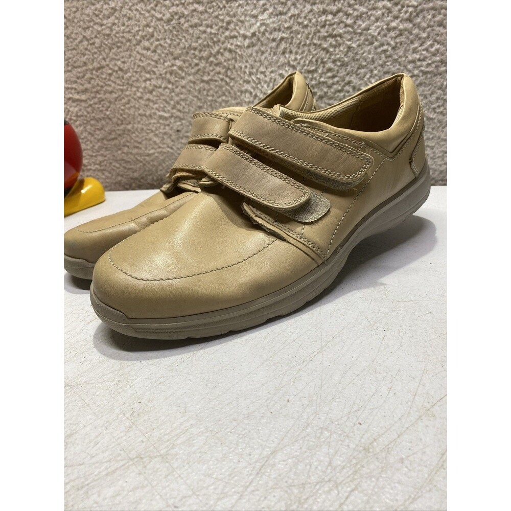 Hush Puppies 1685-102 Men's Hook & Loop Leather Comfort Shoes Sport Moyen US 13